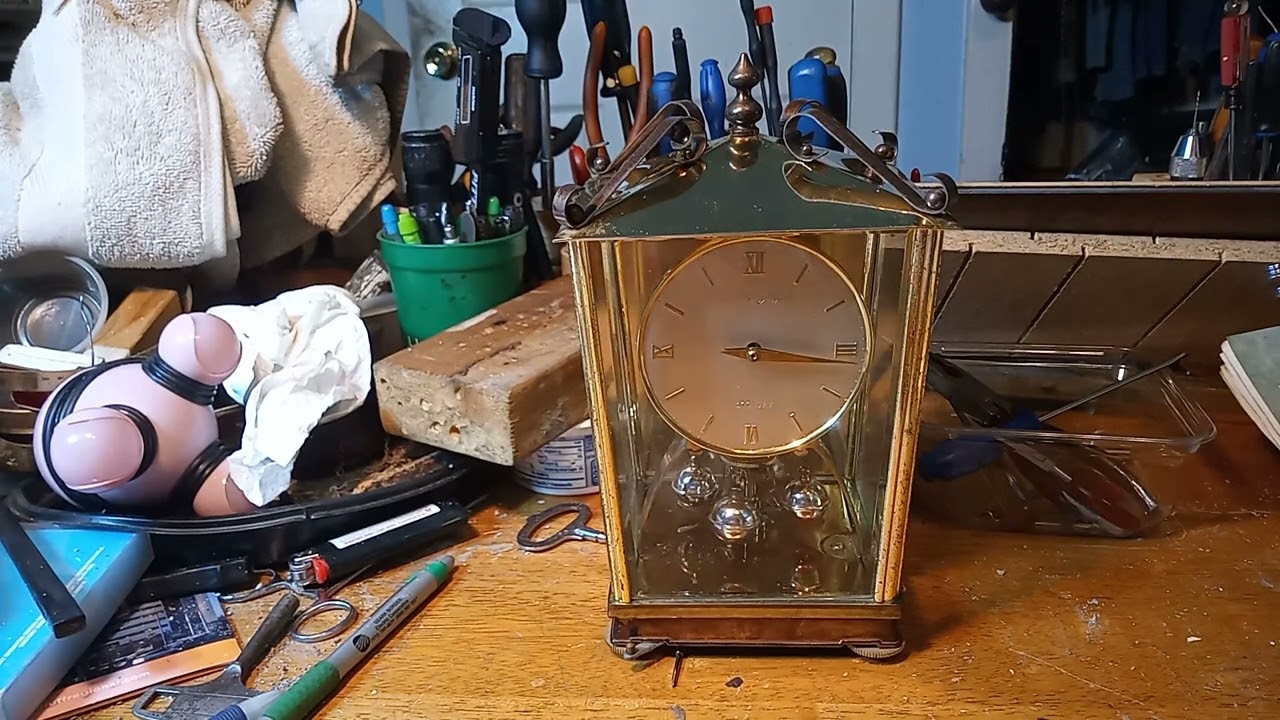 Repairing a Nisshindo 100 day torsion/anniversary clock plate 1469E 20220813 031906 YouTube