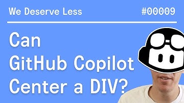 Can GitHub Copilot center a div?