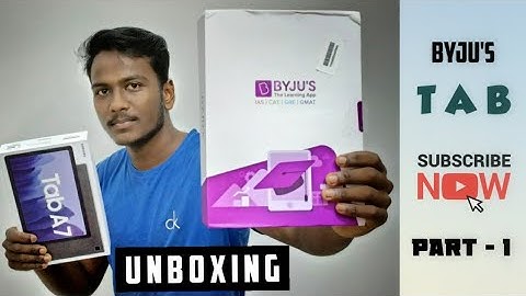 Unboxing BYJU