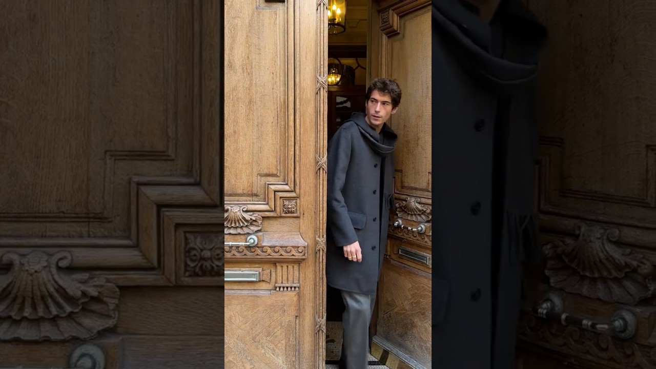 Not just warmth or style. Feel the quality in our shearling jacket styled by Nathan Graff.