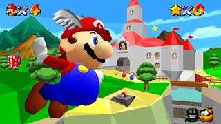 Super Mario 64 recreated in Sonic Robo Blast 2