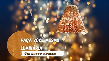PASSO A PASSO! DIY MACRAMÊ LUMINÁRIA #MACRAMETUTORIAL