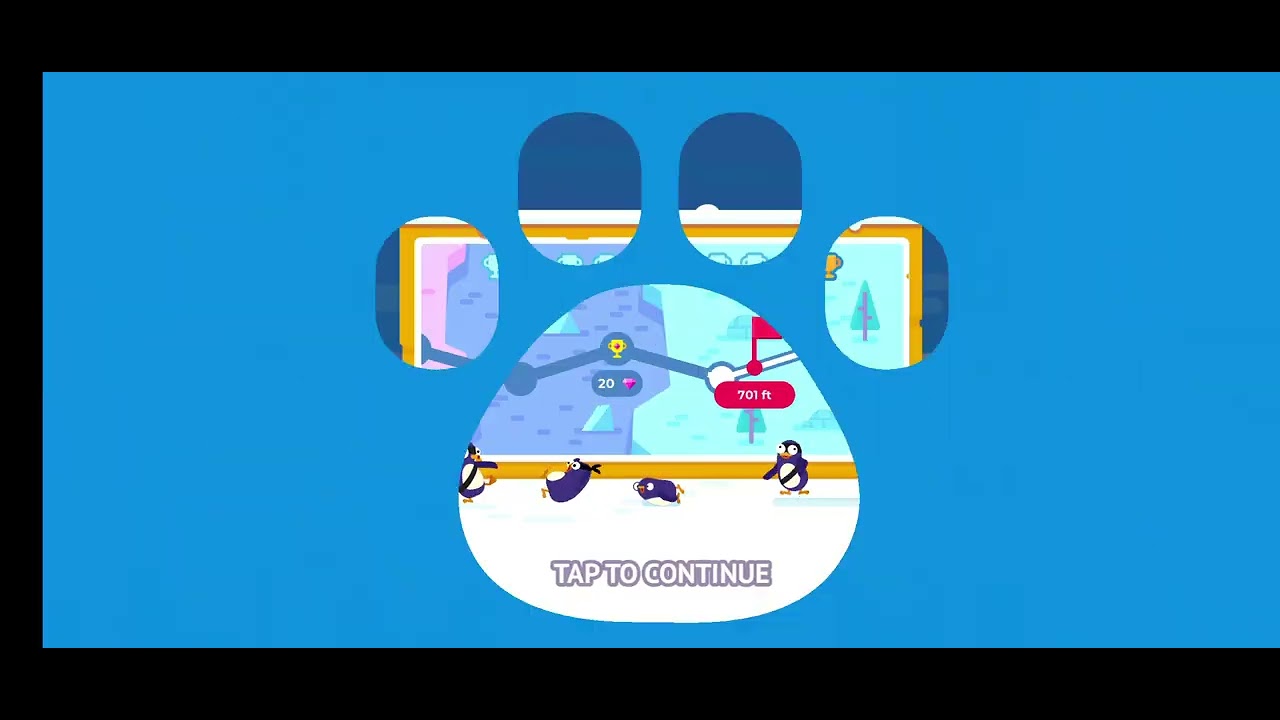 Playing bounce master penguin for the first time 