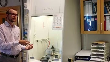 Sample preparation: -plastic embedding