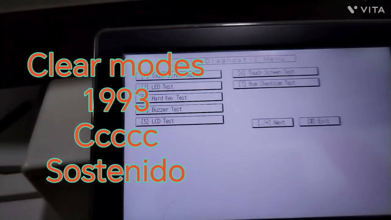 Como calibrar panel ricoh MP C300sr 