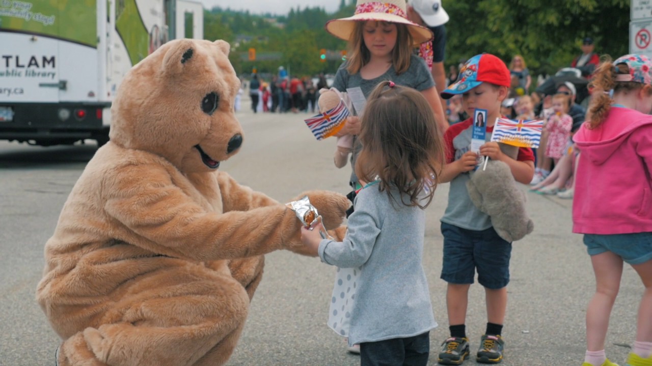 teddy bears on parade