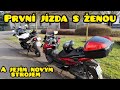 Honda NT1100 + FORZA 350 - první jarní výlet se ženou / Insta 360 X5 (3.3.2026)