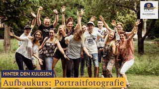 Hinter Den Kulissen Aufbaukurs Portraitfotografie Fotokurs Foto Workshop