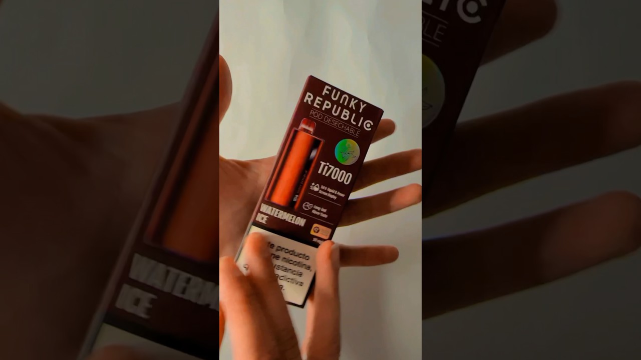 Elfbar 7000 Funky Republic Elfbar 7000 Ti Melancia Gelada 🍉❄️ Review  @abdhala.podss