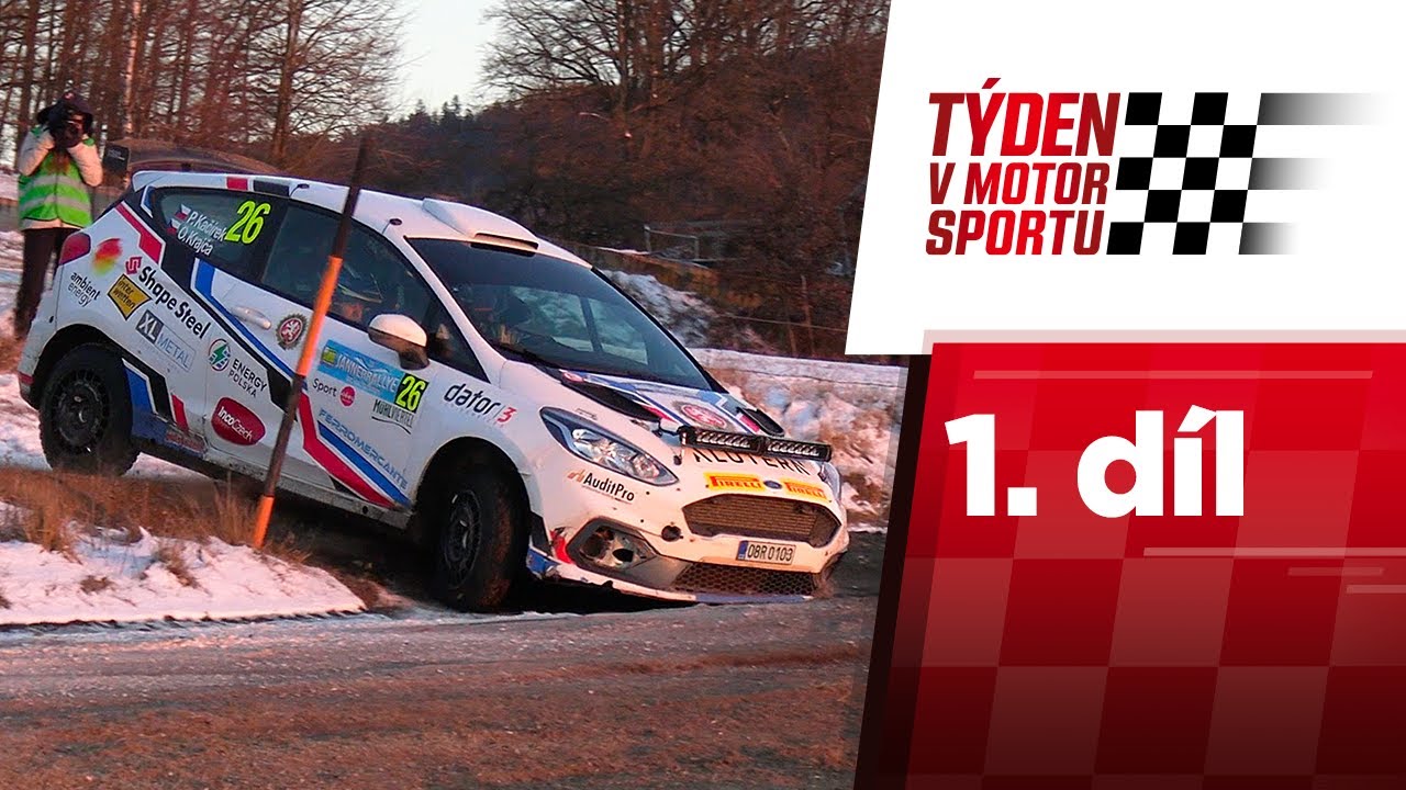 Týden v motorsportu: Česká stopa na Jännerrallye! Kačírek junior zářil, Pabiška z Dakaru hlásí formu