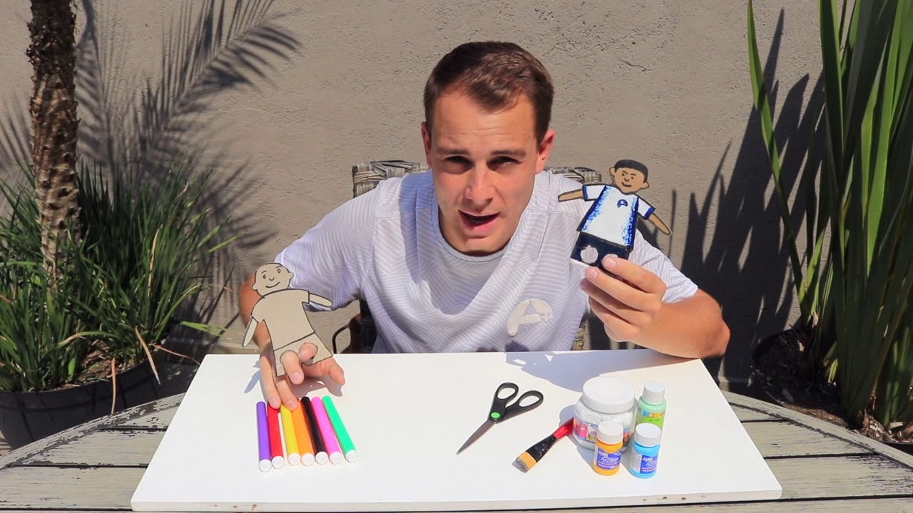 Fun Activity for Kinder - Make Your Own Football Finger Puppets! - YouTube