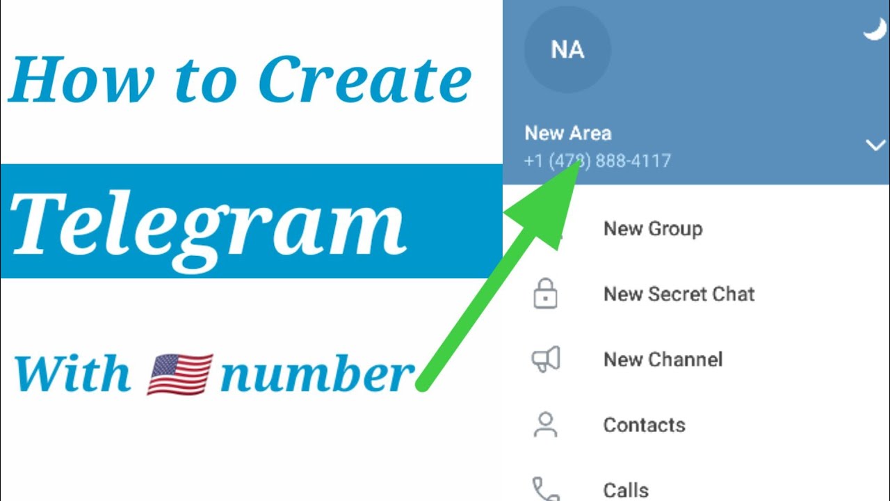 How to create telegram account with free US number working 100%| 2023 ...