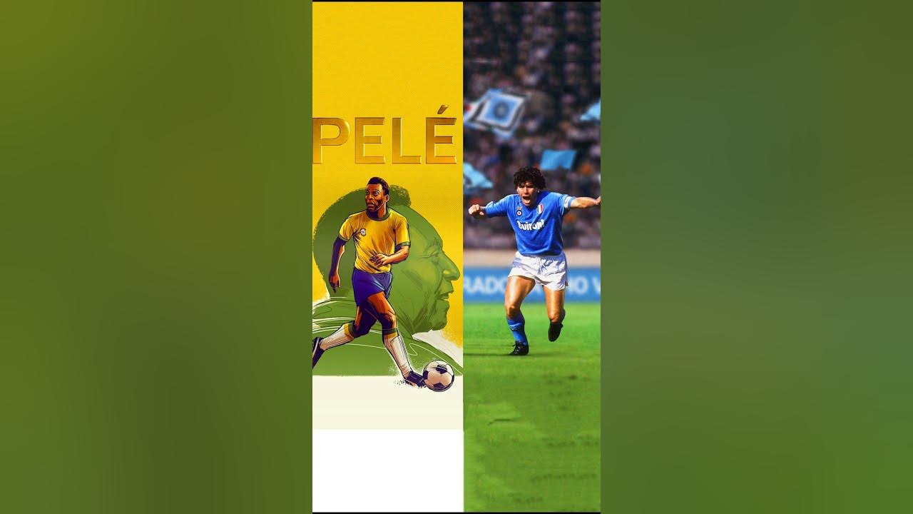 Maradona and Pele Wallpaper Discover more Diego Maradona, Football