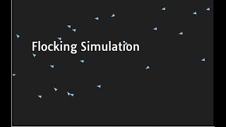 Boids Simulation with Quadtree