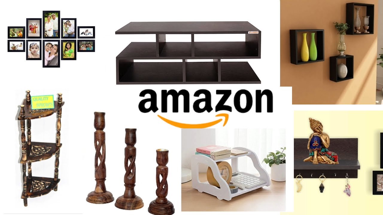 Amazon wooden decor and furniture haul Amazon का लकड़ी का furniture