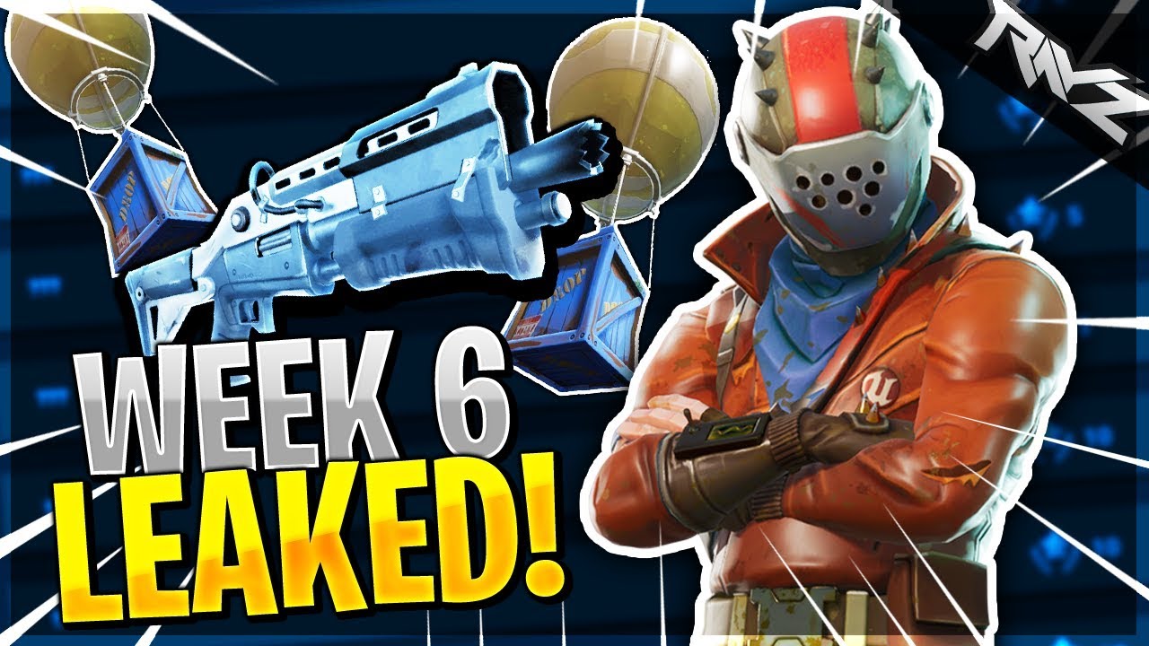ALL WEEK 6 CHALLENGES LEAKED! NEW POSTER GRAFFITI & More! (Fortnite Battle Royale Season 4 Week 6)