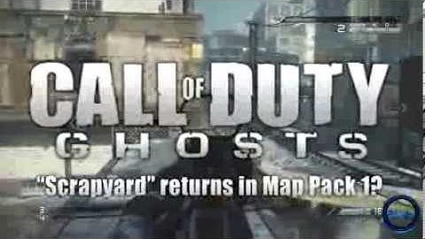 Call of Duty Ghost SCRAPYARD  IGNITION  DLC Map  COD Ghost Onlsaught Map Pack