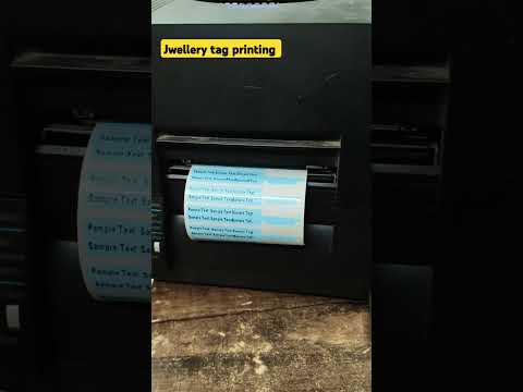 Tag printing #citizen #tsc #tvs #zebra #argox #label #barcode #machine #viral #shots