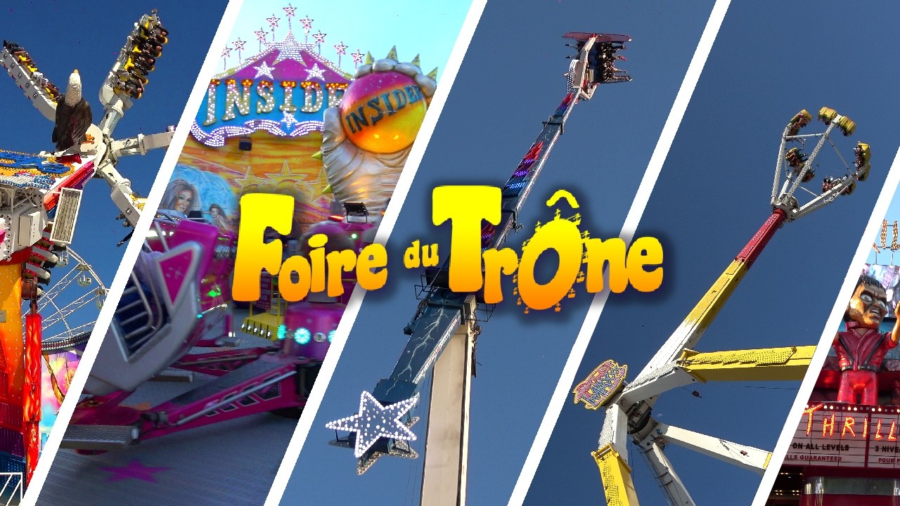 🔤 Toutes les attractions de la FOIRE DU TRÔNE 2025 (dans l'ordre alphabétique) - 100% ATTRACTIONS