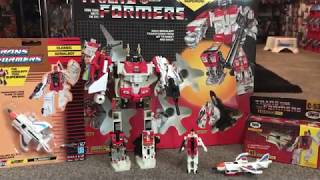 Transformers G1 slingshot, vintage, original, combiner, superion, generations, classic, gig, gold