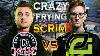 INSANE Ending Scrim Scump Vs TjHaly - Optic Chicago Vs LA Thieves