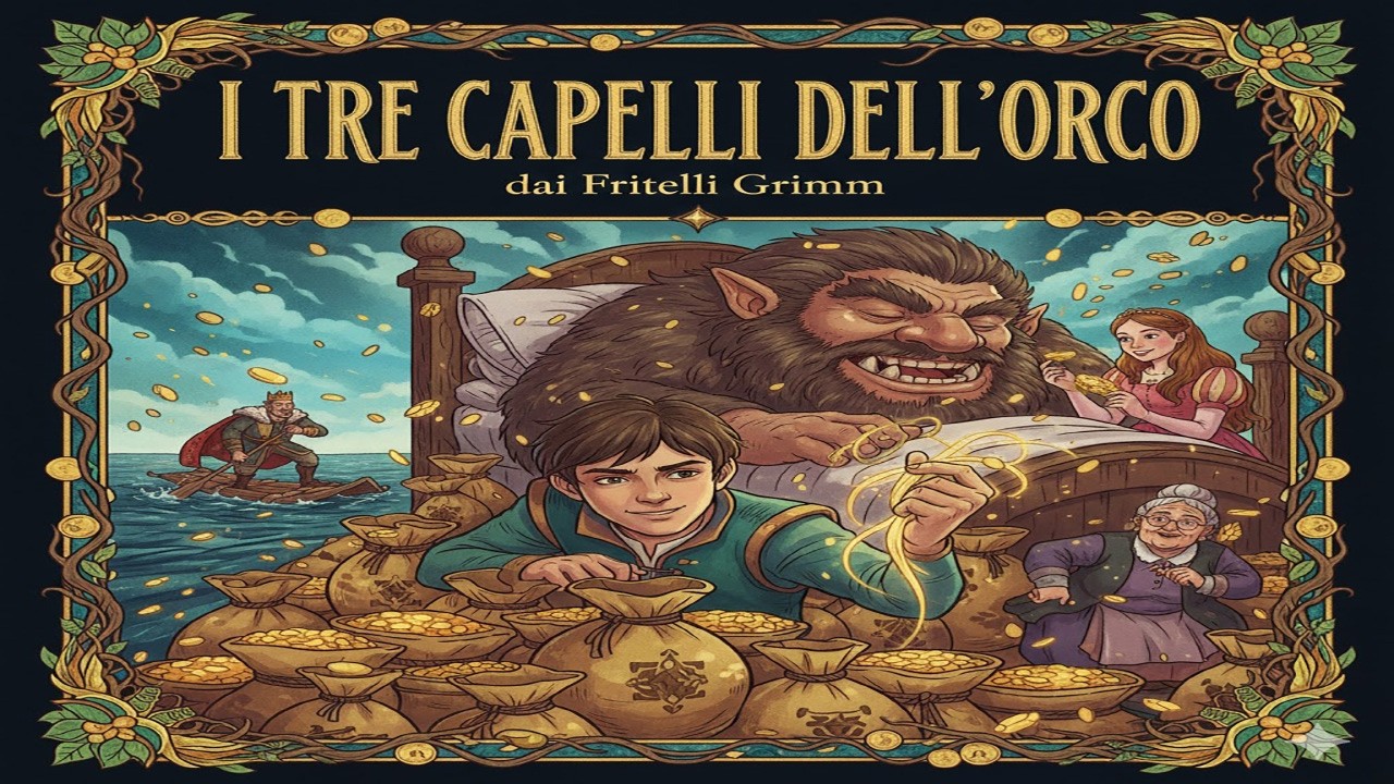 🎧 I Tre Capelli dell'Orco Brac - Fiaba Sonora (Stile Vintage) #fiabasonora