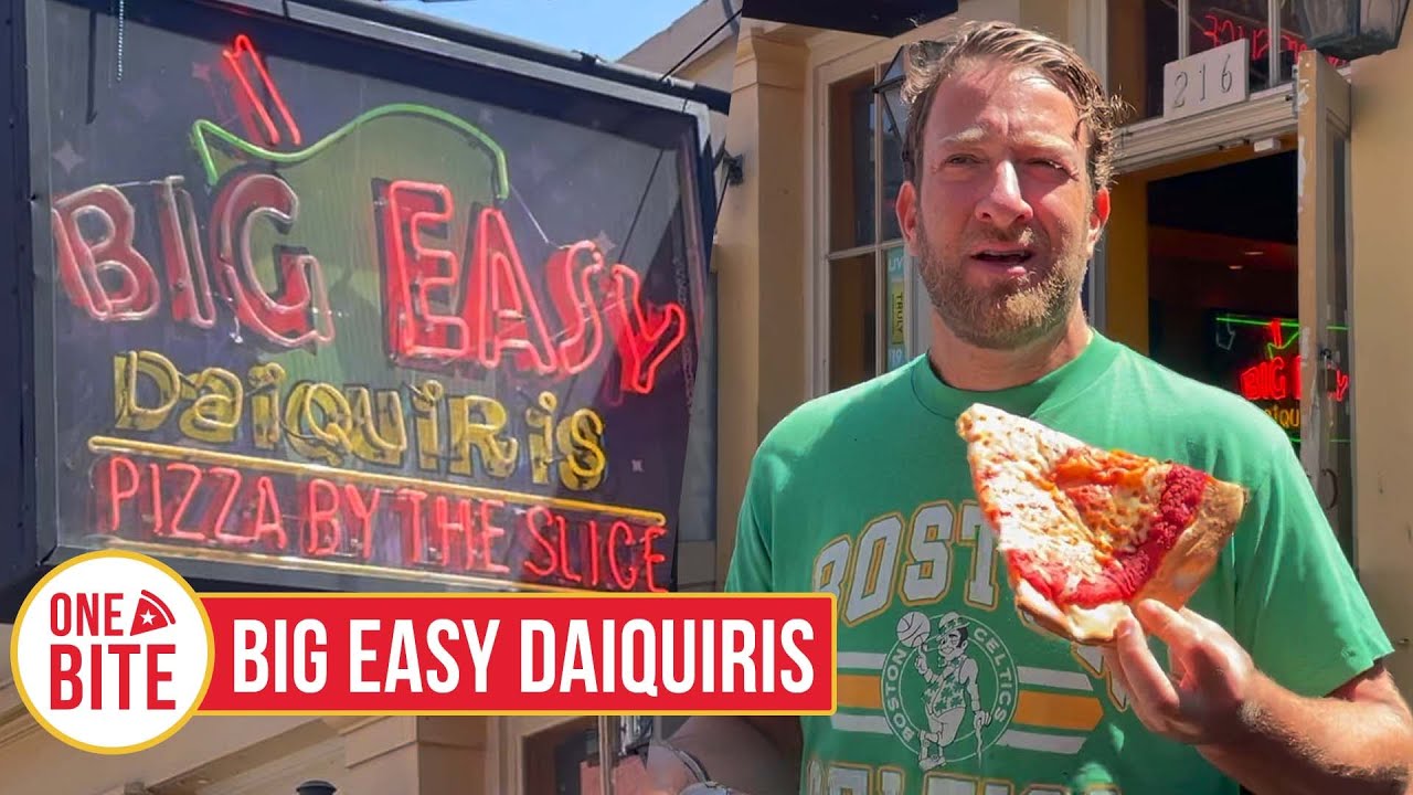 Barstool Pizza Review Big Easy Daiquiris (New Orleans, LA) Win Big