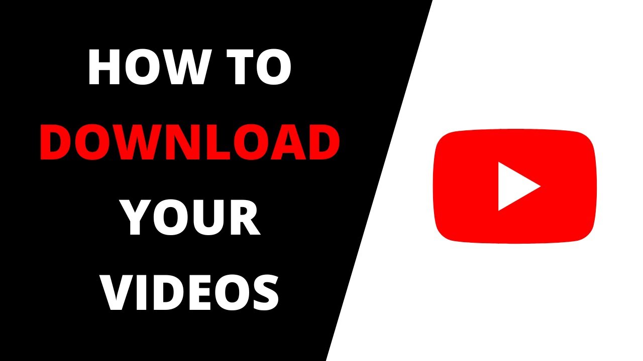 How to download your own  videos from new  Studio