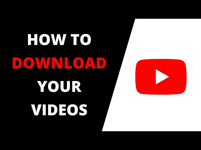 Download videos you've uploaded with  Studio 