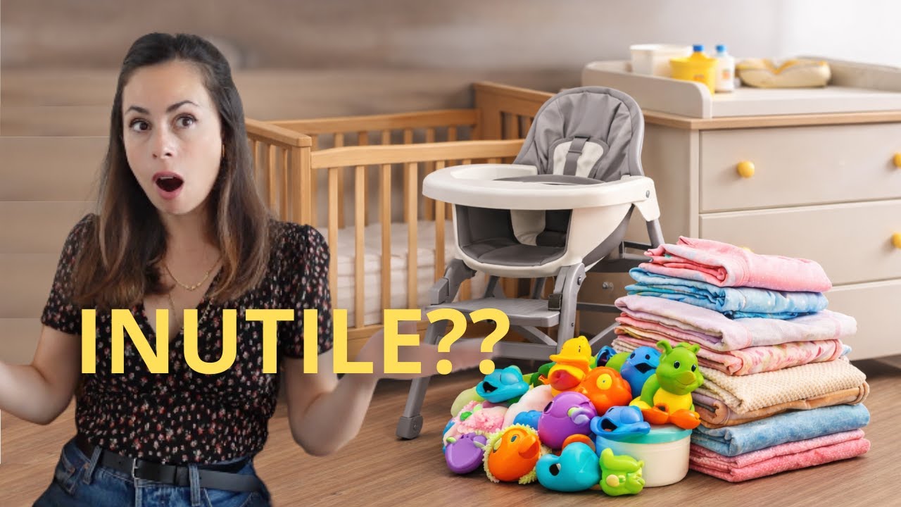 On vous pousse à acheter ça pour bébé… et on le regrette après (quoi prendre à la place)