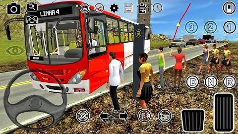 ScaNia Articulated bus city driving| proton bus simulator Urbano Android gameplay,