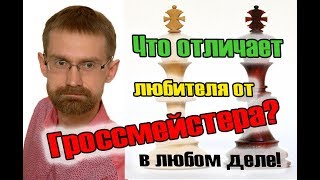 Чем отличается гроссмейстер от новичка? В любом деле!