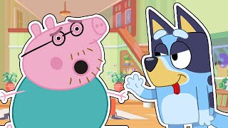 Bluey Cooks Daddy Pig!!