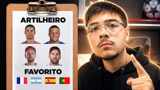 OS MEUS PALPITES PARA A COPA DO MUNDO! (Campeão, artilheiro, revelação e mais)