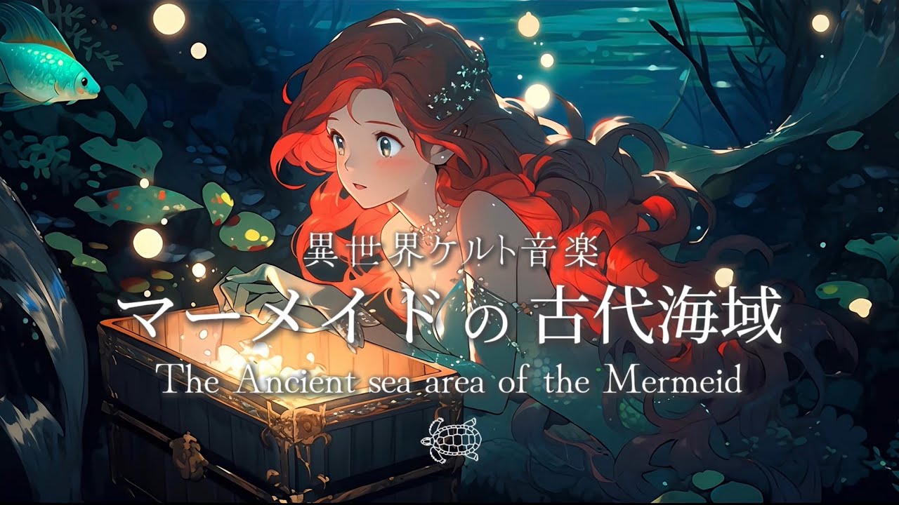 異世界ケルト/ピアノ音楽】「マーメイドの古代海域」-人魚セイレーンが