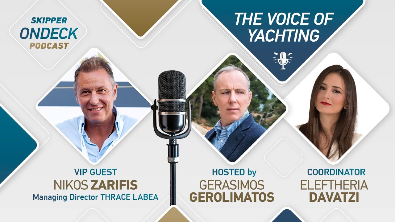 ⁣Skipper ONDECK PODCAST | The Voice of Yachting - 1ο Επεισόδιο