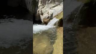 🏞️ Cold Spring Creek East Fork, Montecito, CA. #waterfall #swimminghole #cascade #exploring #hiking