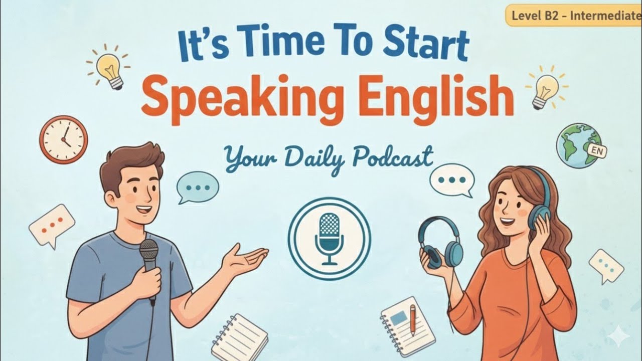 It's Time To START Speaking English | 30-Days Practice Challenge | English Podcast