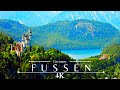 Fussen Germany 4K 🇩🇪 / Bavaria / Neuschwanstein Castle