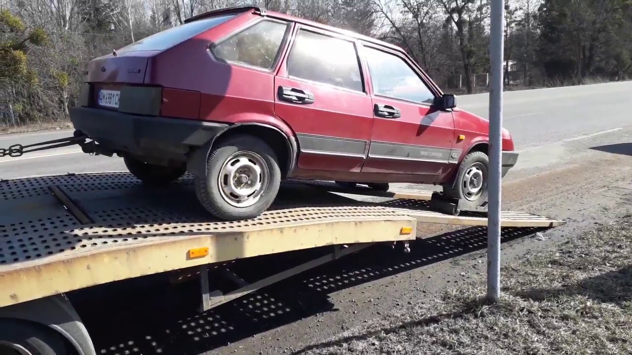 Заклинило КПП на ВАЗ 2109!!! - YouTube