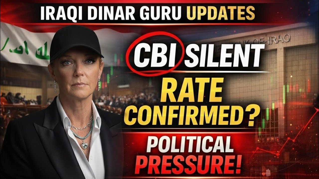 Iraqi Dinar Guru Updates – CBI Silence, Exchange Rate Statement & Political Pressure in Iraq
