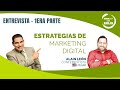 Estrategias de MARKETING DIGITAL con Alain León en CreeSER con Eglis PARTE 1