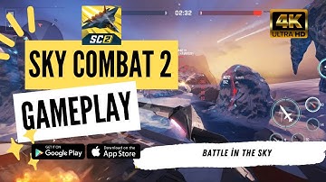 Sky Combat 2: Air Combat PvP - Gameplay UltraGraphics 4K Android, IOS