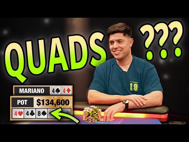 Flopping QUADS for $134,000!!! class=