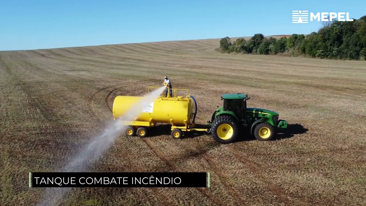 Carreta Tanque Combate Incêndio - Mepel Máquinas e Equipamentos