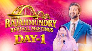 Rajahmundry Revival Meeting  || Day -1 || Raj Prakash Paul || Jessy Paul