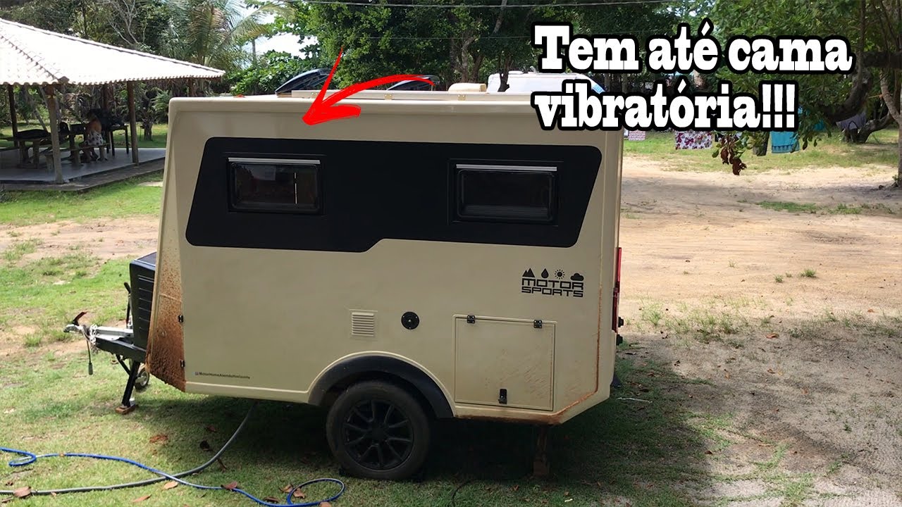 TOUR TRAILER PEQUENO apenas 7 m2