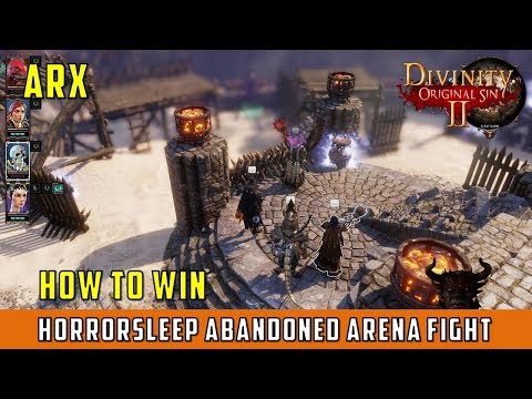 How to win the Horrorsleep Abandoned Arena Fight (Divinity Original Sin 2)