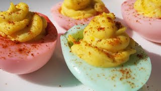 Famous EASY DELICIOUS DYED DEVILED EGGS RECIPE| HALLOWEEN APPETIZER Net Worth