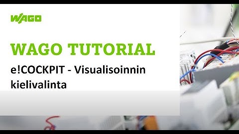 e!COCKPIT - Visualisoinnin kielivalinta